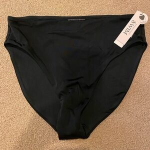 Victoria’s Secret Black Swim Bikini Bottom NWT